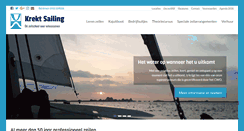 Desktop Screenshot of krektsailing.nl